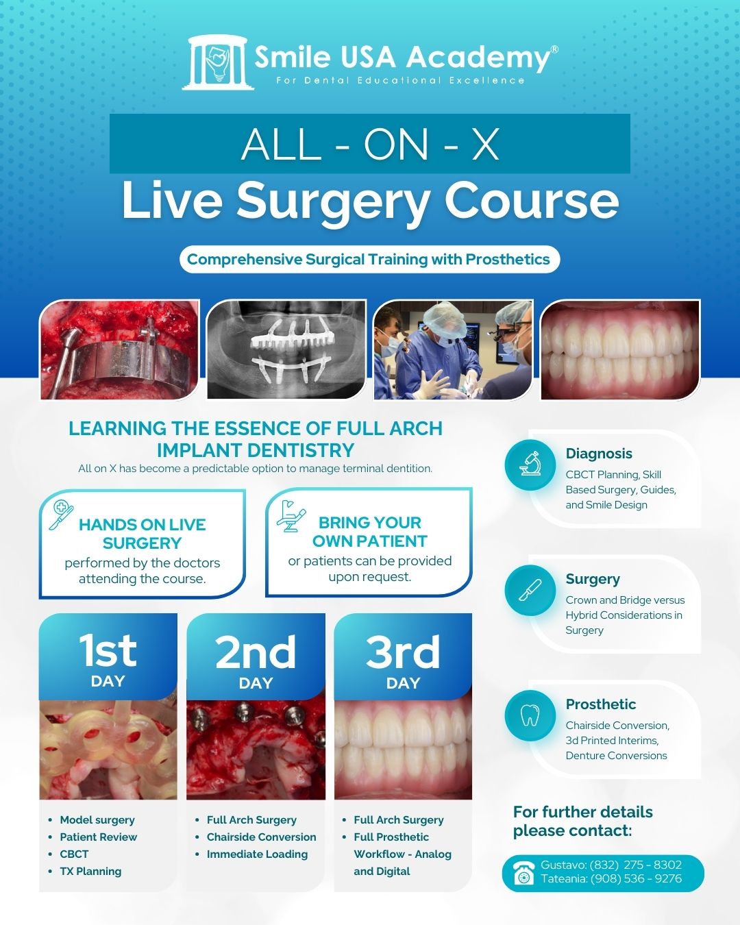 All On X Live Surgery Course: Comprehensive Surgical Training with Prosthetics - New Jersey - September