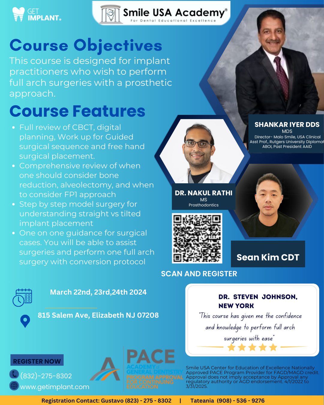 All On X Live Surgery Course: Comprehensive Surgical Training with Prosthetics - New Jersey