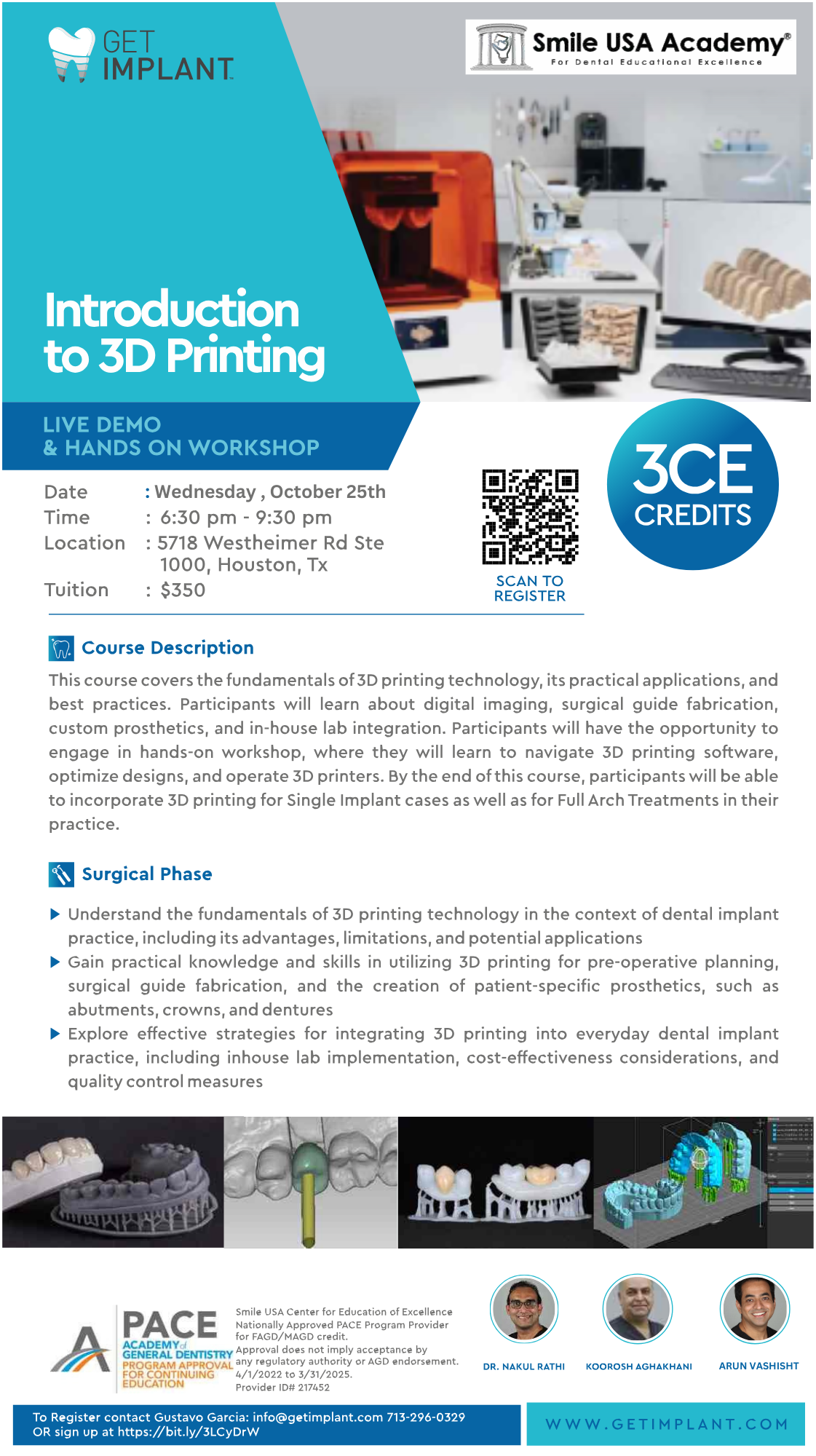 Introduction to 3D Printing : Oct 25th 2023