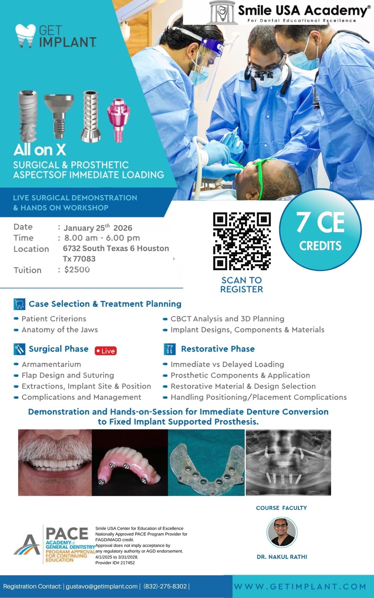 All on X Live Surgical Demonstration Jan 25th 2026